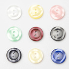 10 x Easy Match Buttons 11.5mm 15mm 18mm 20mm 2 Tone Polyester Buttons