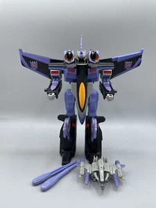 2003 Hasbro Transformers Armada SKYWARP With Thunder Clash Unicorn Complete - Picture 1 of 9