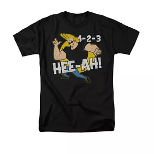 JOHNNY BRAVO 123 Licensed Adult Men's Graphic Tee Shirt SM-6XL - Picture 1 of 2