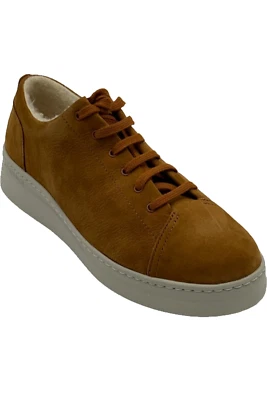 Camper Leather Lace-Up Sneakers Runner Up Medium Brown - Image 1 of 3