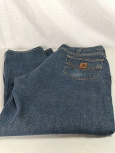 CARHARTT BLUE JEANS RELAXED FIT RN#14806 SIZE 40 X 30 - Picture 1 of 11