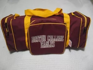 Vintage 80er 1984 offizielle NCAA BOSTON COLLEGE EAGLES Canvas Fitnessstudio Seesack - Bild 1 von 19
