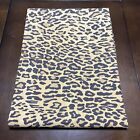 Vintage Ralph Lauren Aragon Twin Flat Sheet Leopard Print 100% Cotton Usa