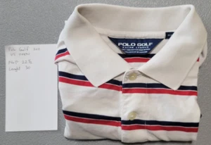 Ralph Lauren Polo Golf Polo Shirt Men's L Striped 2011 US Open Congressional - Picture 1 of 9