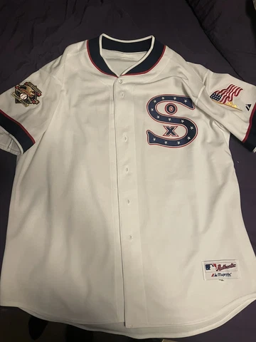 Mint…Chicago White Sox 1917 Throwback Jersey Size 56 Authentic Majestic.Konerko Cover