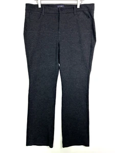 NYDJ NOT YOUR HIJAS VAQUEROS PONTE PANTALONES DE PUNTO ELÁSTICO GRIS OSCURO TALLA 16 - Imagen 1 de 4