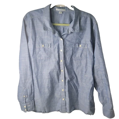 Camisa de trabajo para mujer Port Authority LW380 azul talla 4XL Foto 1 de 4