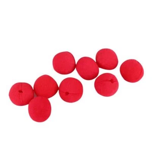 Magic Sale Brand Hot Clown Foam Circus Ball Halloween 10pcs Costume Party Nose - Picture 1 of 10