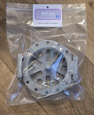 1/8th Scale Buggy RC Tire Gluing Jig **Made From PETG** - Image 1 of 4