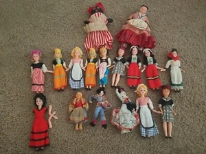 Vintage Rag Dolls Lot - Picture 1 of 7