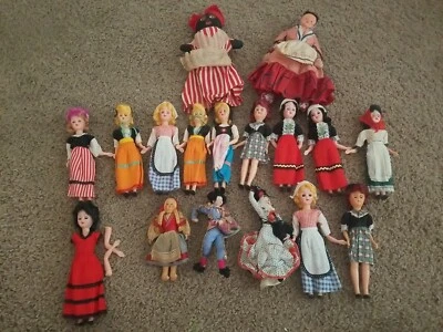 Vintage Rag Dolls Lot  - Image 1 of 4