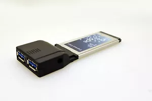 VIO ECUSB3S22 2 Port ExpressCard SuperSpeed USB 3.0 Card Adapter - Picture 1 of 4