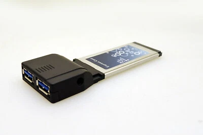 VIO ECUSB3S22 2 Port ExpressCard SuperSpeed USB 3.0 Card Adapter - Image 1 of 4