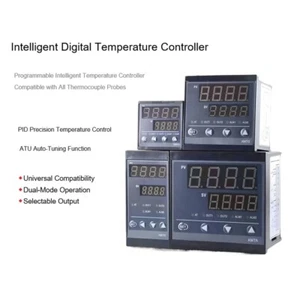 Termostato intelligente PID alta precisione controllo riscaldamento forno industriale laboratorio - Foto 1 di 23