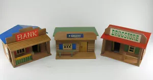 VERO 845 - Little Rock - Banco + Droguería + Sheriff - RDA Madera Western House - Imagen 1 de 11