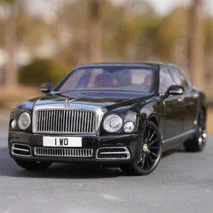 Almost Real 1/18 Bentley Mulsanne Founder Century Edition Model Car Black In Box - Picture 1 of 11