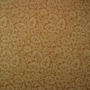 TELA MULTIUSOS FLORAL NATURAL P KAUFMANN FLORABUNDA NARANJA ESPECIA POR YARDA 54"W - Imagen 1 de 6