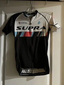 Hincapie Men’s Small Black And White Supra Full Zip Cycling Jersey - Picture 1 of 7