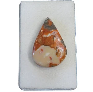 Seam Achat Seam Agate Cabochon 30x20,5 mm 21 ct. Nr. U33094 - Foto 1 di 1