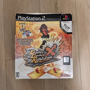 Dance Dance Revolution X PS2 PlayStation 2 Complete Bundle Sealed! - Picture 1 of 6