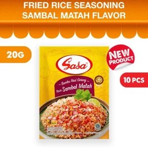 Condimento de arroz frito 10 x 20 g Sasa Bumbu Nasi Goreng Rasa Sambal Matah - Imagen 1 de 2