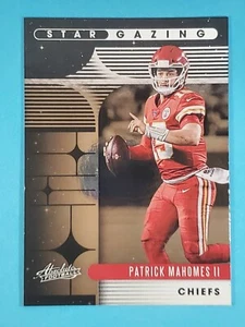 2020 Panini Absolute Star Gazing Patrick Mahomes Kansas City Chiefs #SG-PM - Picture 1 of 2