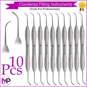 Condensa Fillings Instruments Dental Composite Condenser Tools Stainless Steel - Picture 1 of 8