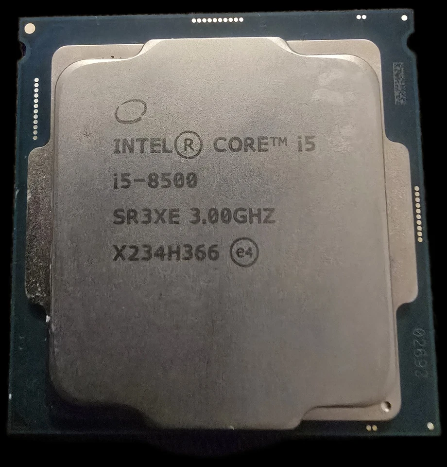 Procesador CPU Intel Core i5-8500 3,0 GHz hexa-core 6 núcleos LGA 1151 SR3XE Foto 1 de 1