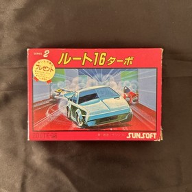 Route 16 Turbo Famicom FC Cartridge Japan Retro Game New＆ Unused 