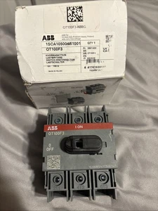 Sezionatore ABB OT100F3 1SCA105004R1001 scatola aperta - Foto 1 di 7