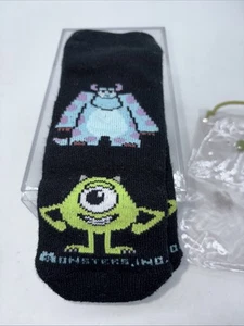 Disney Pixar Monsters Inc Mike & Sulley Grippy Ankle Socks Kids - Picture 1 of 4