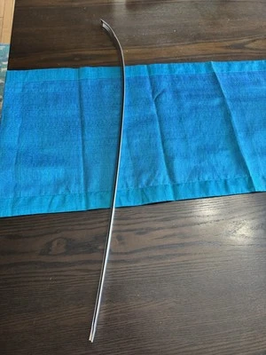 Dodge Charger Rallye 71 72 techo rígido cupé toldo vinilo embellecedor superior inoxidable izquierdo L Foto 1 de 4