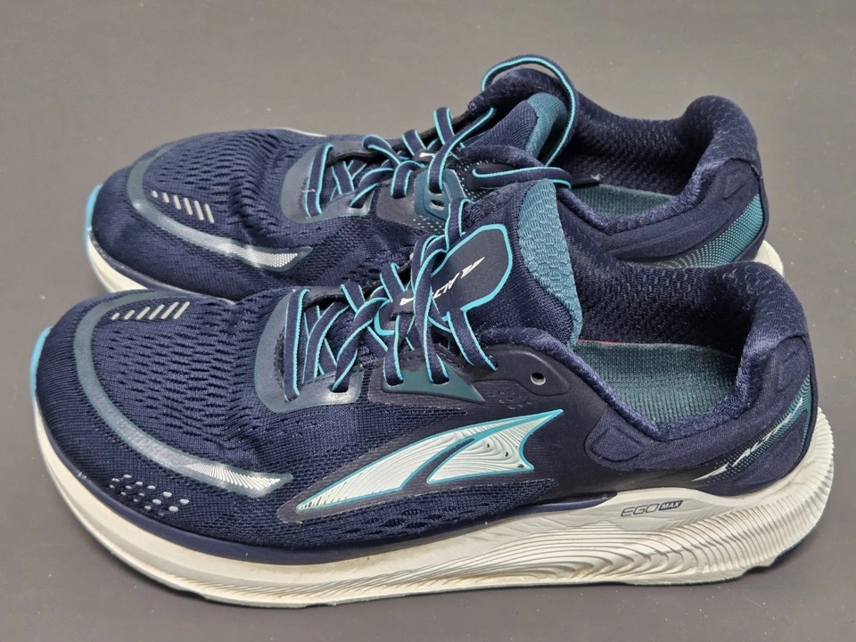 Altra Torin 5 Womens Shoes Size 9.5 Navy Teal Road Running EGO MAX ALOA5484442 - Image 1 of 4