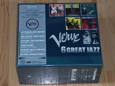 Verve 6 Great Jazz Esoteric SACD Hybrid Box Set 6 Disc ESSV-90163/68 Japan NEW - Image 1 of 4