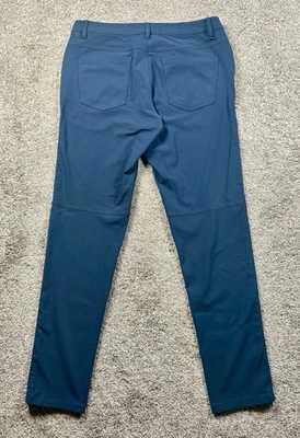 Pantalón chino Lululemon ABC delgado Warpstreme para hombre talla 32x31 azul preppy LM5552S Foto 1 de 4