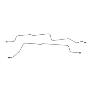 Brake Lines Rear Axle Differential Tubes 1998-05 Ford Ranger 4wd OE Steel 2pc - Picture 1 of 9