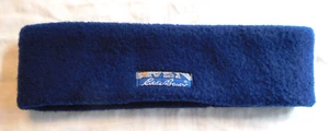 Vintage Eddie Bauer Blue Fleece Headband Sweatband Earband Ear Band Made in USA - Picture 1 of 3