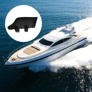 Rudder Clamp On Boat Rudder Fits 1.125" Trolling Motor Shaft. Kayak Trolling - Picture 1 of 7