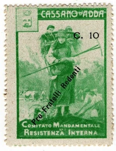 ER3598 - Resist.Int. Cassano d'Adda -Fratelli redenti - Contadina - Verde - Picture 1 of 1
