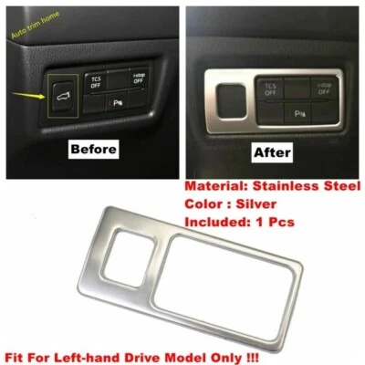 Head Lamps Lights Switch Button Cover Accessories For Mazda CX5 2017-2021 - Image 1 of 3