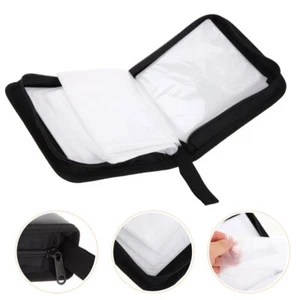 3Pcs Compact Portable Practical 40 Capacity Disc Storage Pouches - Afbeelding 1 van 11
