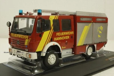 Mercedes LF 16/12 Ziegler, Feuerwehr Hannover, 1995, TRF021S, IXO 1:43 - Image 1 of 4
