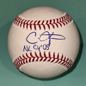 CHRIS CARPENTER (Cardinals) Signed Official MLB Baseball Beckett (BAS) w/ CY INS