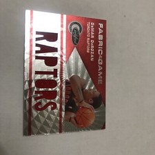 DEMAR DEROZAN 2010-11 CERTIFIED FABRIC OF THE GAME /299 #5