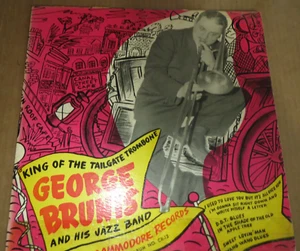 33RPM 10" Commodore George Brunis, King Tailgate Trombone, mild V+E+V+ or V+VV+ - Picture 1 of 11