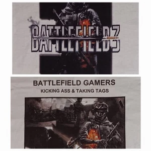 Battlefield 3 Videojuego Raro Promo Camiseta XL PS3 Xbox 360 Call of Duty Halo - Imagen 1 de 9