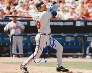 JOHN SMOLTZ SIGNED ATLANTA BRAVES PITCHER 8x10 PHOTO #3 HOF Autograph PROOF - Foto 1 di 3
