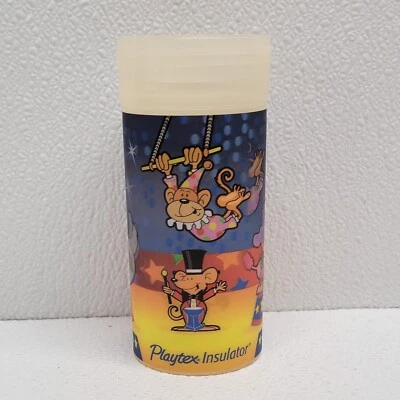Niños Playtex Aislador Xtreme Gráficos SIN TAPA Taza Circo Animales Lenticular 2005 Foto 1 de 4