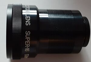 Eiki 50mm F1.2 Super-16 Projector Prime Lens for 16mm Film 825015