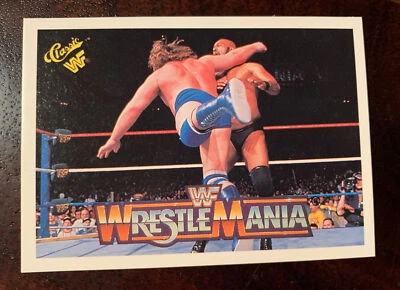 1990 Classic WWF 86 Hacksaw Jim Duggan Vs Bad News Brown - Image 1 of 2